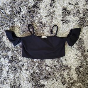 Super Cute Crop OFF Shoulder Top Large 11/12